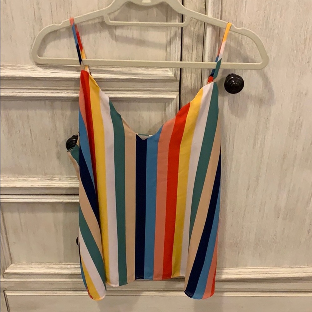 Socialite colorful tank!